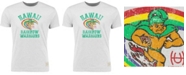 Original Retro Brand Men's Heather Gray Hawaii Warriors Vintage-Like Rainbow Warriors Tri-Blend T-shirt